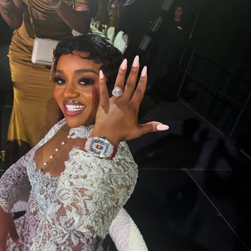 Davido’s $300K Wedding Surprise: Chioma Stuns with Iced-Out Richard Mille