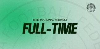 FULL-TIME: Nigeria Defeats Iran in International Friendly