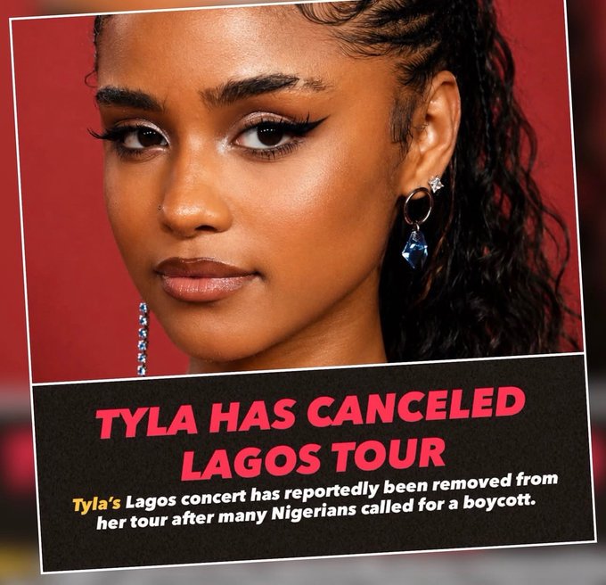 BREAKING: Tyla Cancels Lagos Concert