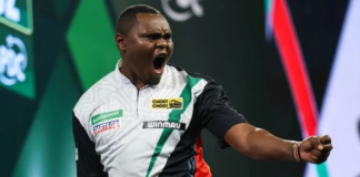 Kenya’s David Munyua Qualifies for 2027 PDC World Darts Championship
